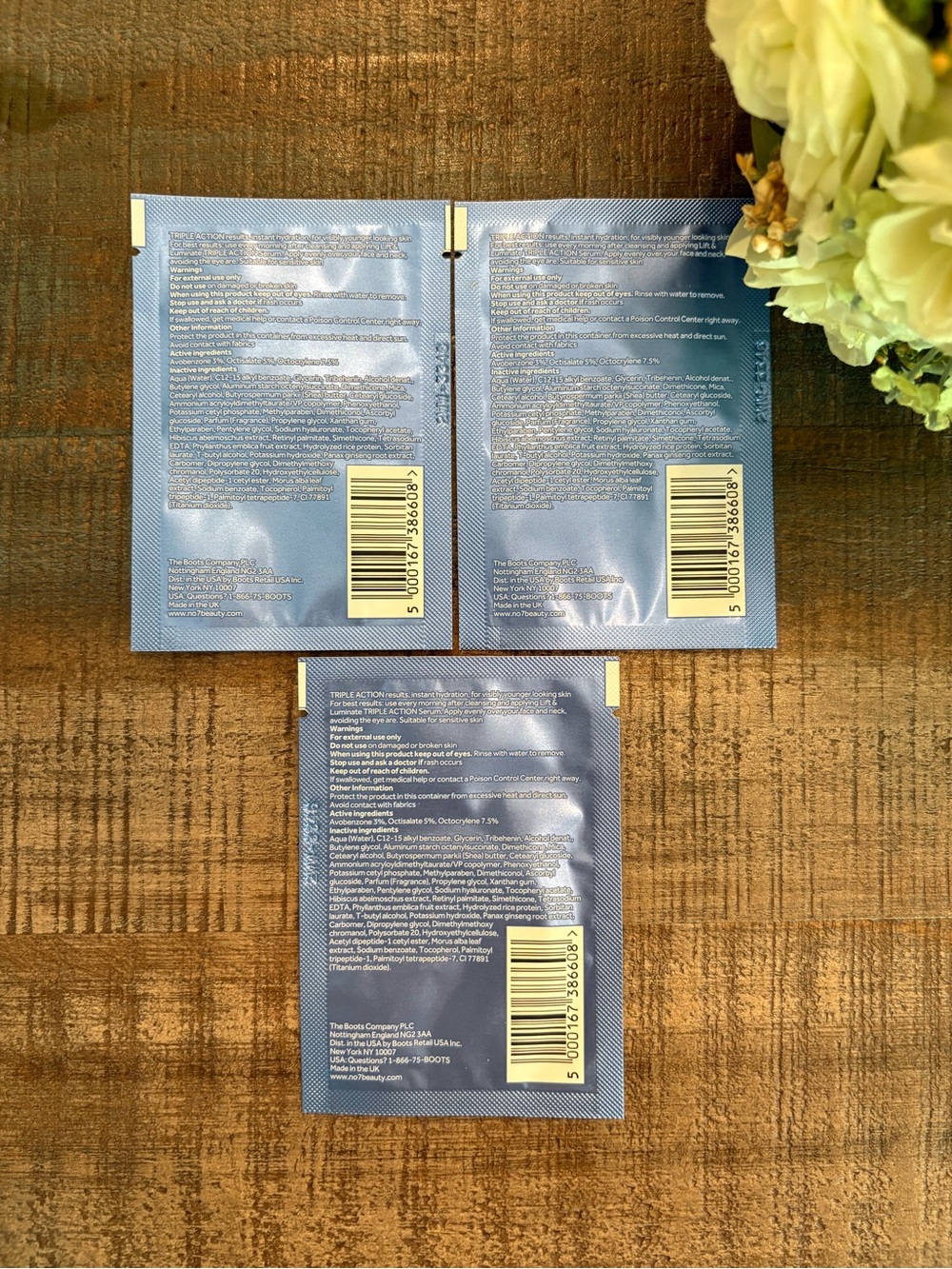 NEW No 7 FUTURE RENEW Damage Reversal NIGHT SERUM Mini + 3 DAY CREAM Samples! - Picture 5 of 5